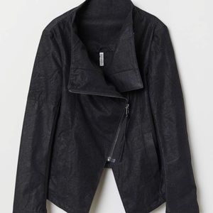 Black Asymmetrical Jacket